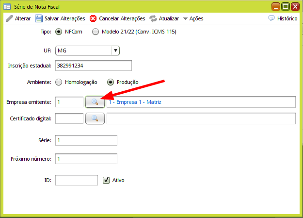 serie 7 novo emitente